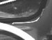 Beetle dashboard defroster chrome garnish strip